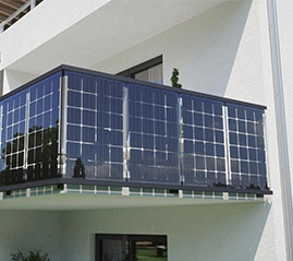Sistema di montaggio del balcone fotovoltaico