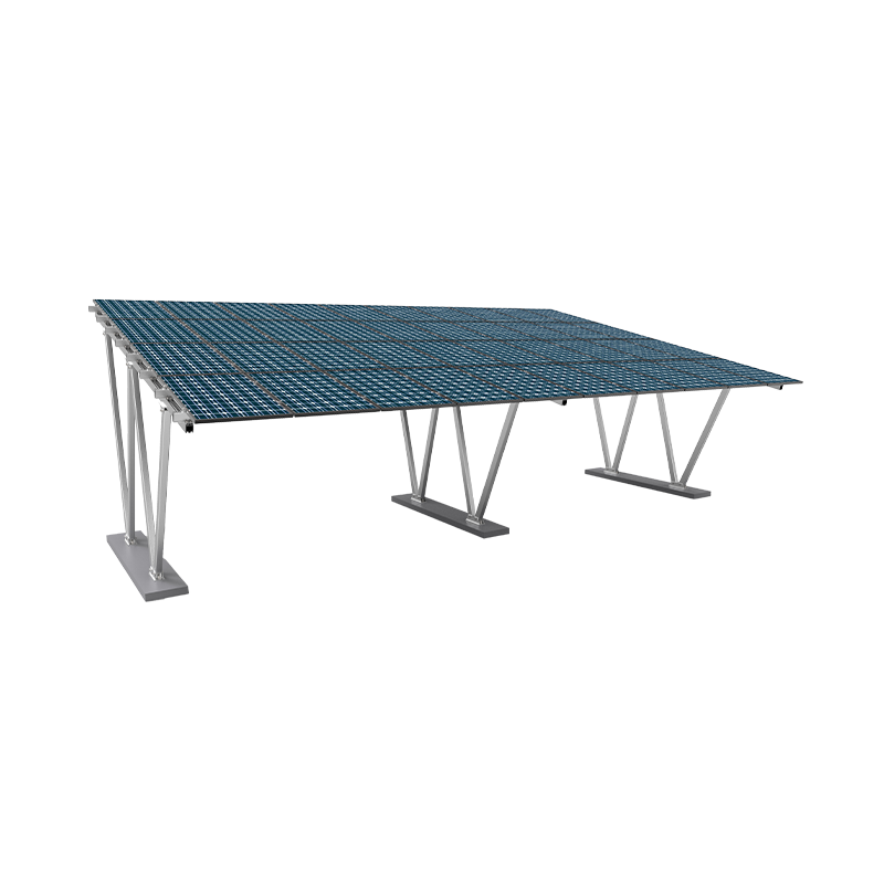 Montaggio PV per auto coperto