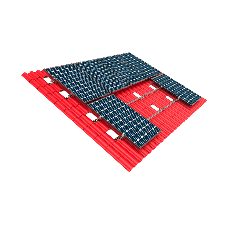 Montaggio del tetto piastrella