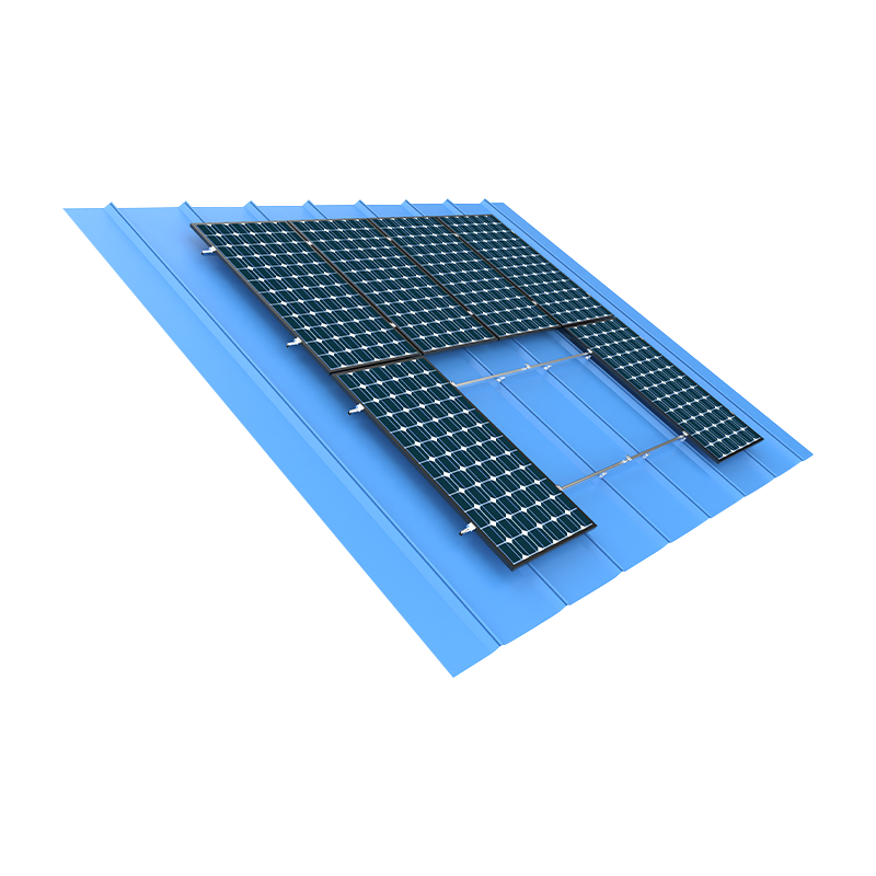 Montaggio PV del tetto in metallo