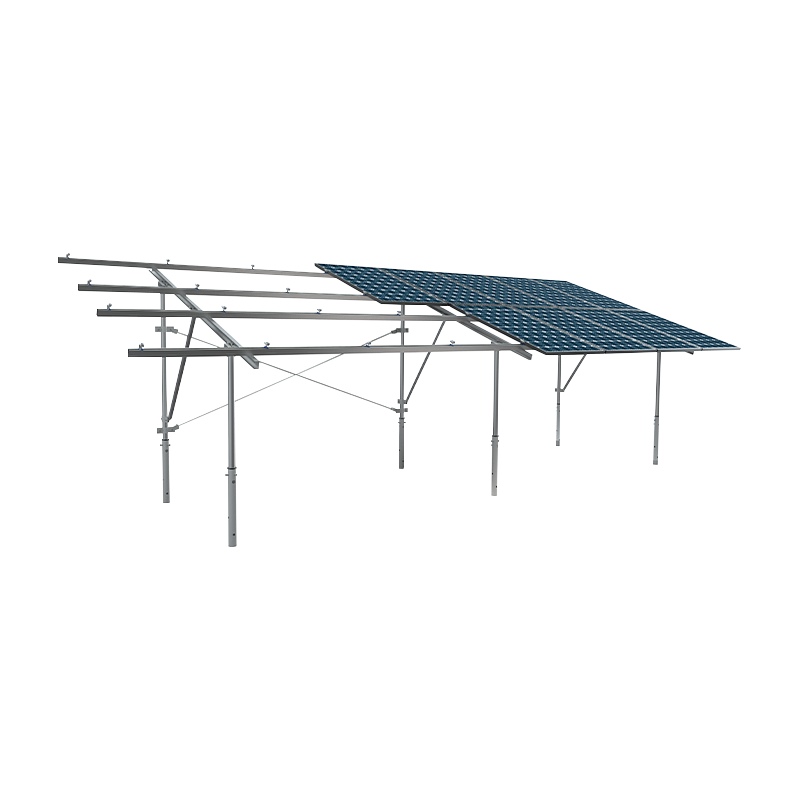 Montaggio PV a doppia colonna