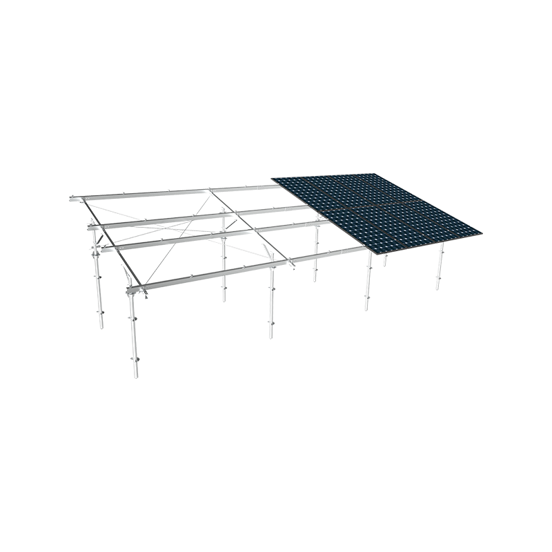 Montaggio PV ibrido-solare agricolo